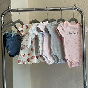 3M Pink Onesies, Peachy Keen, and Zoo Life Bundle